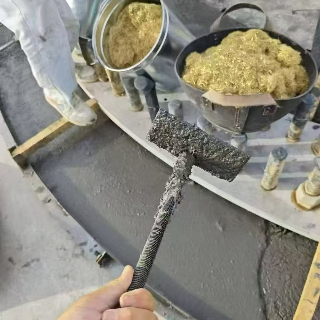 巢湖C120钢纤维高强无收灌浆料 轧机压缩机汽轮机发电机锻压设备底座灌浆材料